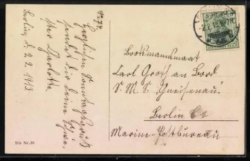 AK Berlin, Brandenburger Tor und Reichstagsgebäude