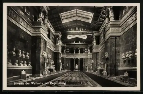 AK Regensburg, Walhalla, Inneres