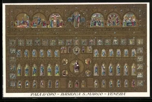 AK Venezia, Basilica di San Marco, Pala d`Oro