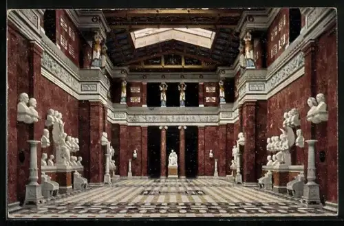 AK Donaustauf, Walhalla, Inneres