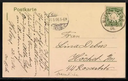 AK München, Frauenkirche mit Stadtpanorama