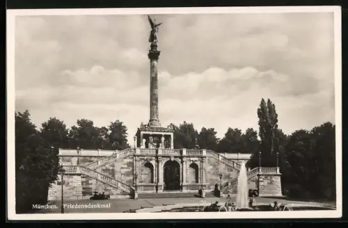 AK München, Friedensdenkmal