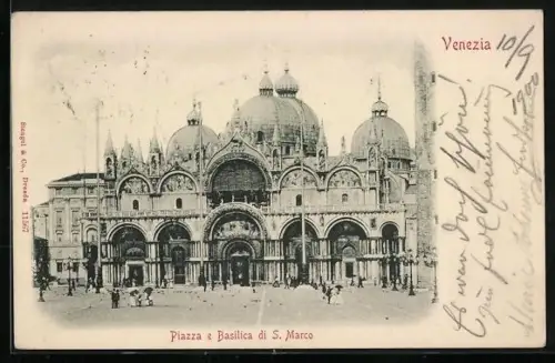 AK Venezia, Piazza e Basilica di S. Marco