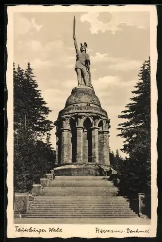 AK Teutoburg /Teutoburger Walde, Hermanns-Denkmal