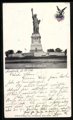 AK New York, NY, Statue of Liberty