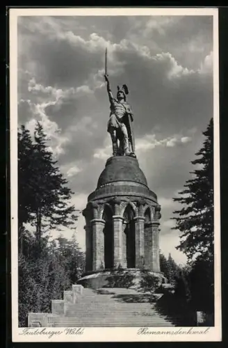 AK Hermannsdenkmal /Teutoburger Wald, Gesamtansicht