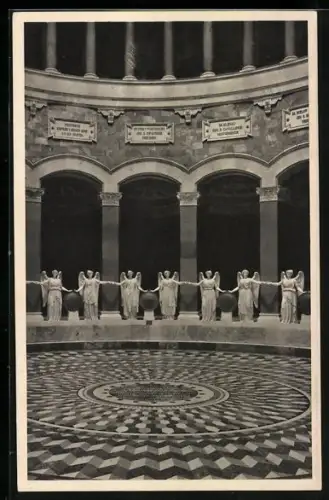 AK Kelheim, Inneres der Kgl. Befreiungshalle