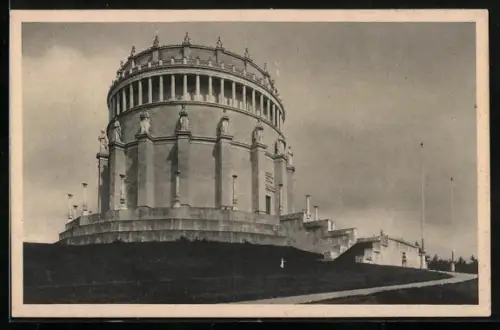 AK Kelheim, Blick auf die Befreiungshalle