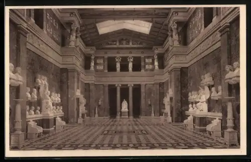 AK Regensburg, Inneres Walhalla