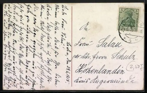 AK Berlin, Rathaus, Strassenbahn