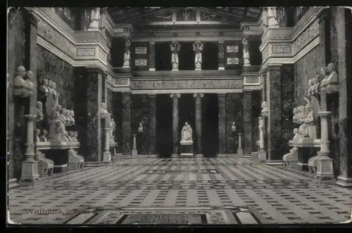 AK Walhalla, Innenansicht