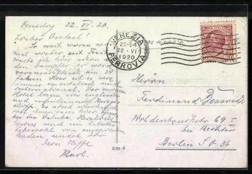 AK Venezia, Ponte di Rialto, Boote