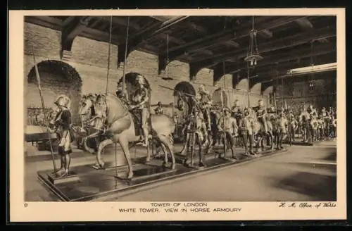 AK London, Tower of London, White Tower, View in Horse Armoury