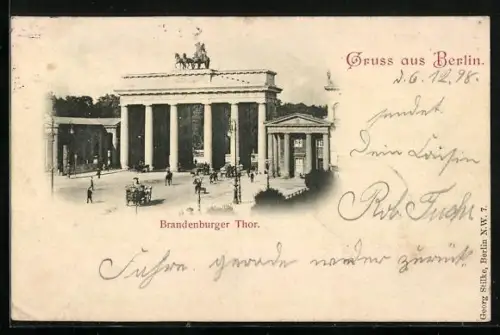 AK Berlin, Brandenburger Tor