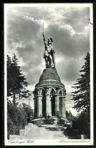 AK Hermannsdenkmal im Teutoburger Wald