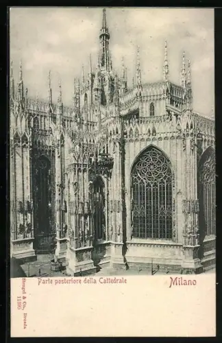 AK Milano, Parte posteriore della Cattedrale