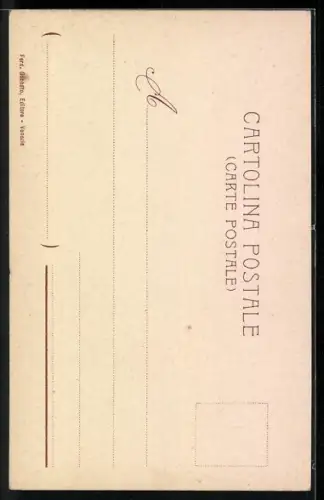 Lithographie Venezia, Piazza e Basilica di San Marco