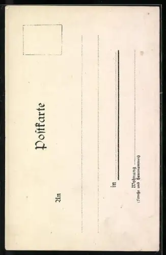 AK Niederwald, National-Denkmal, Fest steht und treu die Wacht die Wacht am Rhein