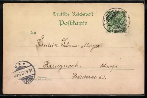 AK Strassburg, Blick zum Münster