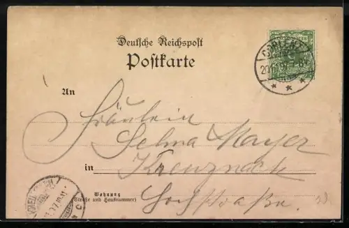 AK Coblenz, Kaiser-Wilhelm-Denkmal