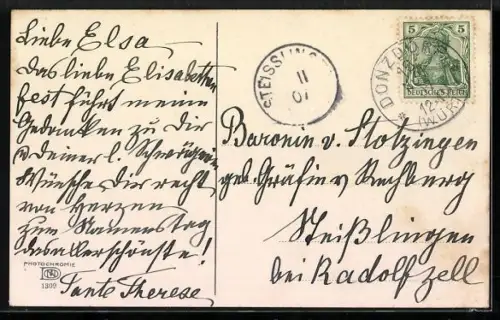 AK Photochromie NR: 1309, Bauernhäuser am See