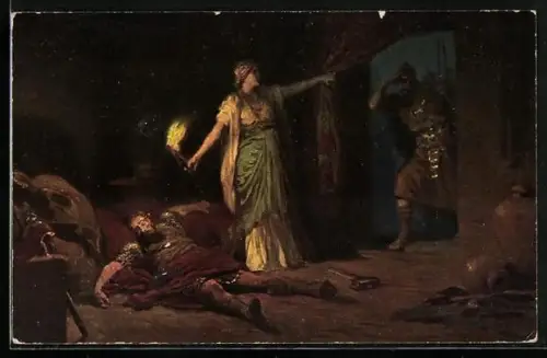 AK Altes Testament, Jael und Siffiera, Bibel