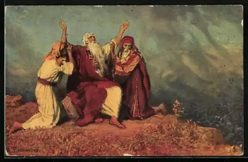 AK Moses betet für den Sieg Israels