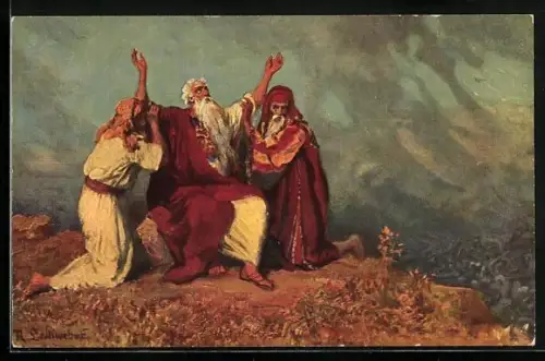 AK Moses betet für den Sieg Israels