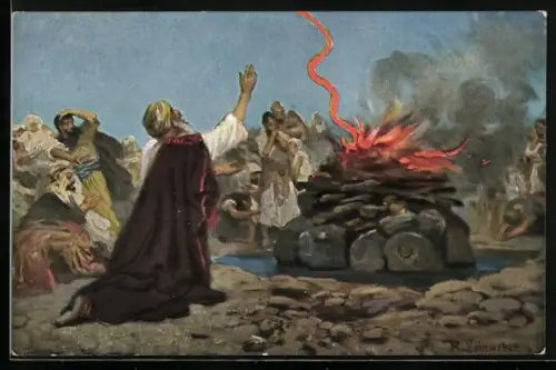 AK Elijah`s Sacrifice on Mt. Carmel