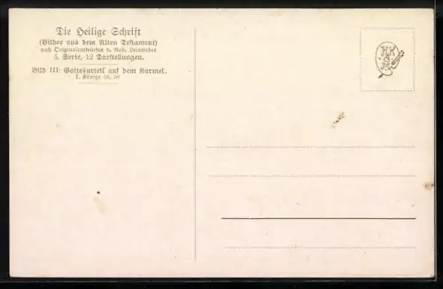 AK Elijah`s Sacrifice on Mt. Carmel