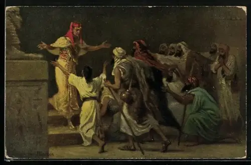 Künstler-AK Joseph gibt sich zu erkennen