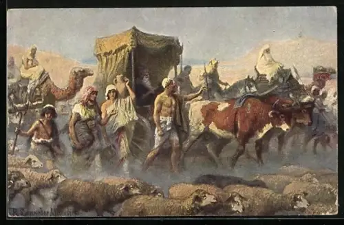 AK Israel beim Zug nach Ägypten