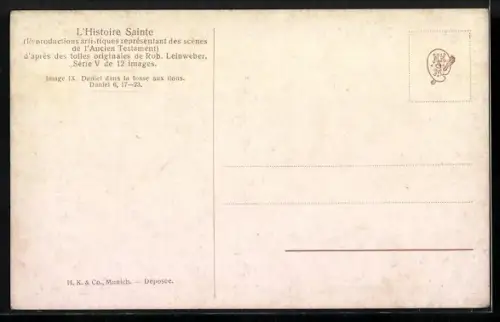 AK Bibel, Daniel in der Löwengrube
