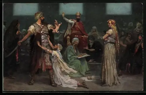 AK Bibel, Richter Salomo schlichtet den Streit