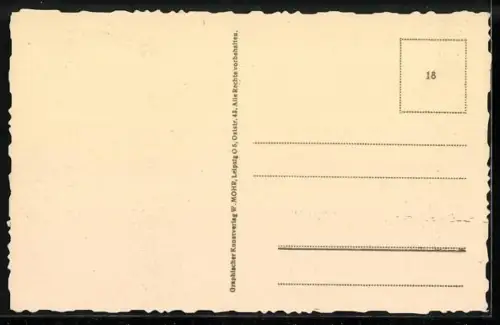 AK Leipzig, Völkerschlachtdenkmal vom Weg aus