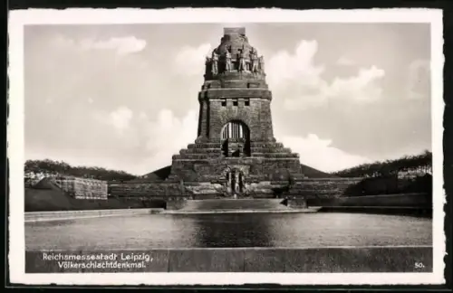 AK Reichsmessestadt Leipzig, Völkerschlachtdenkmal