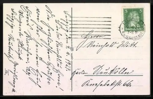 AK Leipzig, Völkerschlachtdenkmal, Ansicht des Denkmals mit See der Tränen