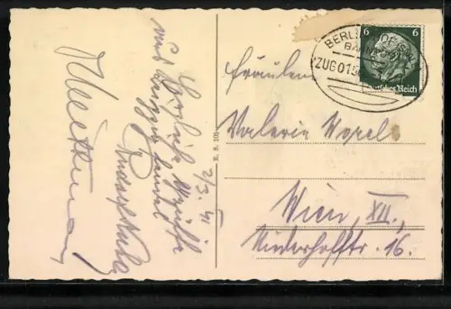 AK Leipzig, Völkerschlachtdenkmal, Frontansicht