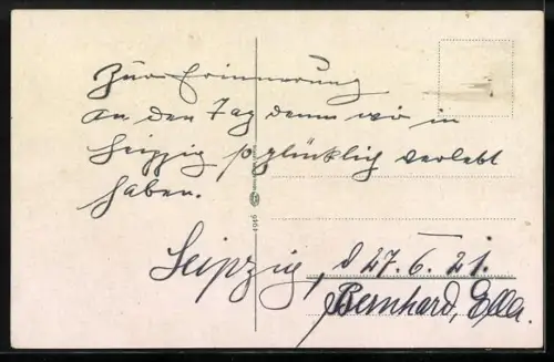 AK Leipzig, Völkerschlachtdenkmal, Frontansicht