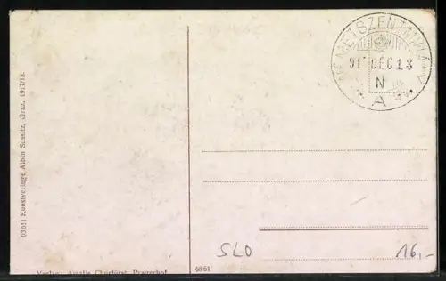 AK Pragerhof, Thonwarenfabrik des Franz Steinklauber