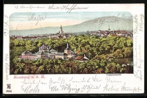 AK Homburg v. d. H., Totalansicht