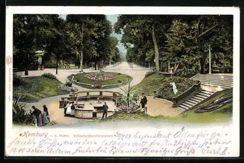AK Homburg v. d. Höhe, Elisabethenbrunnen