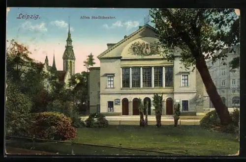 AK Leipzig, Altes Stadttheater
