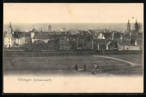 AK Villingen /Schwarzwald, Stadtansicht