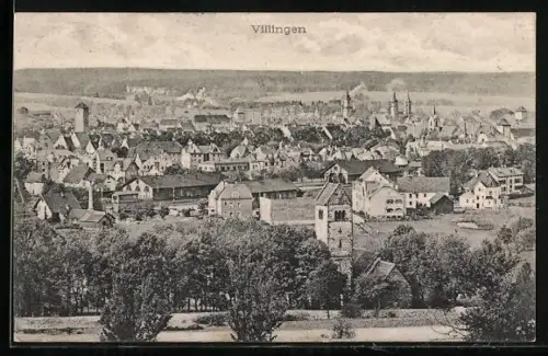 AK Villingen / Baden, Stadtansicht