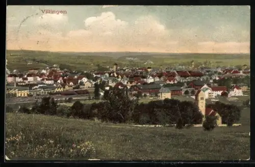 AK Villingen / Baden, Stadtansicht