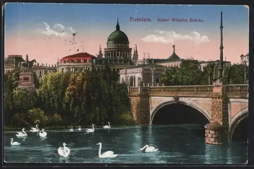 AK Potsdam, Kaiser Wilhelm Brücke