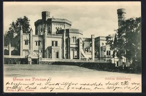 AK Potsdam, Schloss Babelsberg
