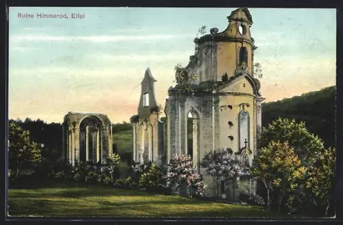 AK Eisenschmitt /Eifel, Ruine Kloster Himmerod