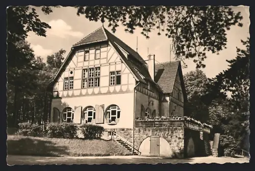 AK Lengenfeld /Vogtl., Park-Gaststätte im Stadtpark